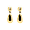 1 Water Drop Earrings Yellow