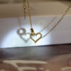 Skeleton Heart Necklace