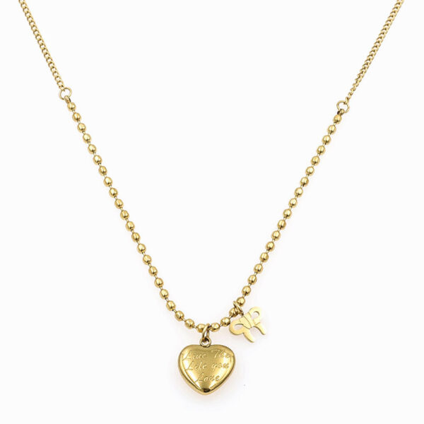 Love Beaded Necklace