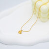 3 Heart Gold Necklace for Women