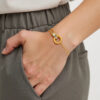 6 Interlocking Chain Bracelet for Women