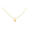 6 Heart Gold Necklace for Women