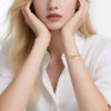7 Interlocking Chain Bracelet for Women