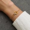 8 Interlocking Chain Bracelet for Women