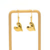 8 Gold Heart Earrings